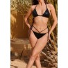 bikini séduisant offre un style décontracté et moderne. Le haut présente une silhouette triangulaire flatteuse,
