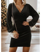 Robe courte en cache - cœur