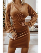 Robe courte en cache - cœur