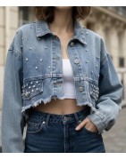 Veste femme  jean