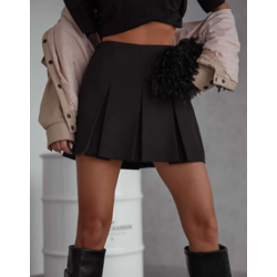 Short femme plissée très tendance,
