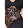 robe cocktail noire de toute beauté avec plusieurs points importants à remarquer