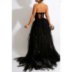 Robe de soirée  couleur noir
