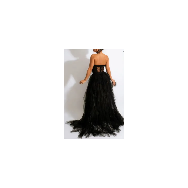 Robe de soirée  couleur noir