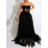 Robe de soirée  couleur noir