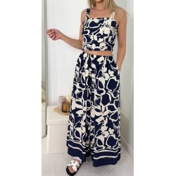 Ensemble pantalons Imprimé Sans manches