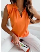 Top fluide femme