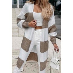 Gilet à rayures
