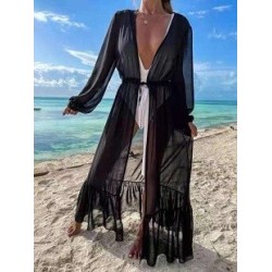 Gilet kimono imprimé