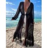 Gilet kimono imprimé