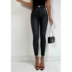 Pantalon en similicuir