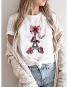 T-shirt imprimée