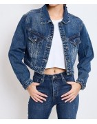 Vestes jean femme