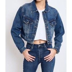 Vestes jean femme