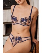 Ensemble lingerie 2 pièces en dentelle