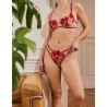 Ensemble lingerie 2 pièces en dentelle