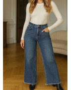 Jean femme large