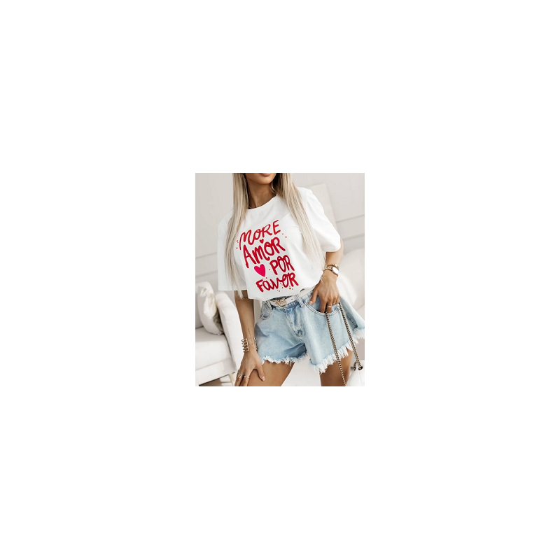 T-shirt large imprimée T-shirt large imprimée