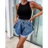 Short en jean léger