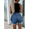 Short en jean léger