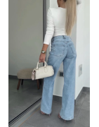 Jean femme large