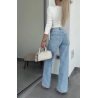 Jean femme large