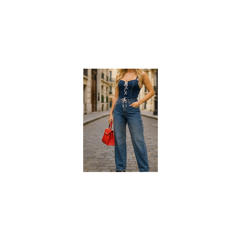 Jean femme large
