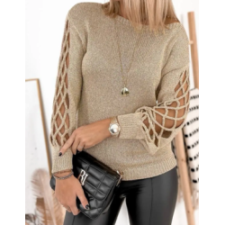 Pull maille en lurex