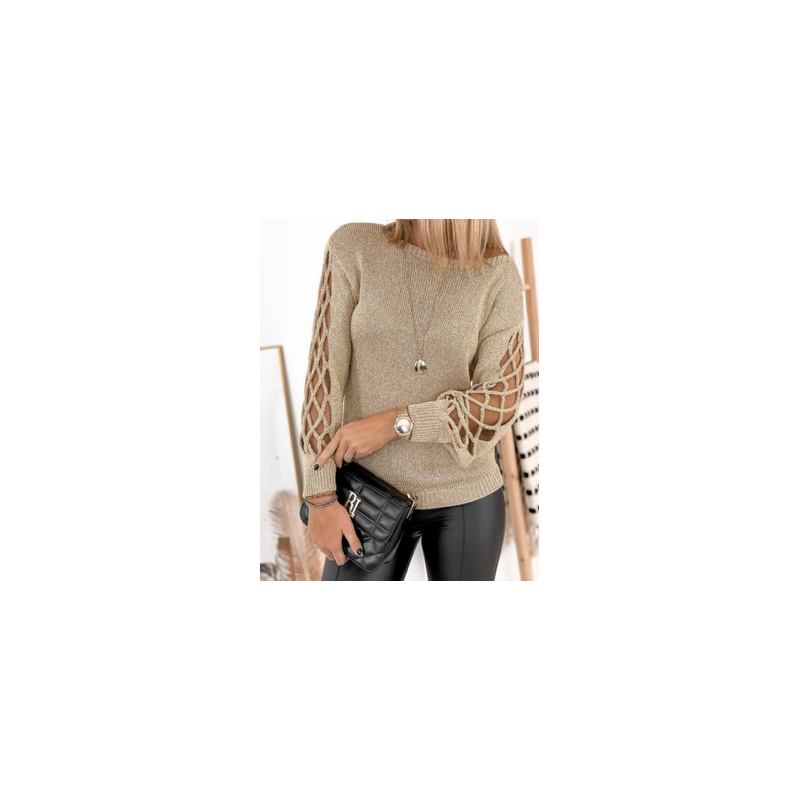 Pull maille en lurex