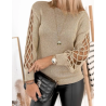 Pull maille en lurex