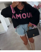 Pull en laine AMOUR