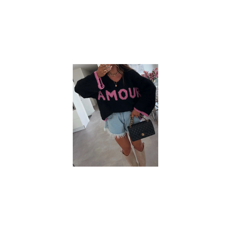 Pull en laine AMOUR