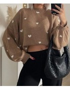 Pull doux femme