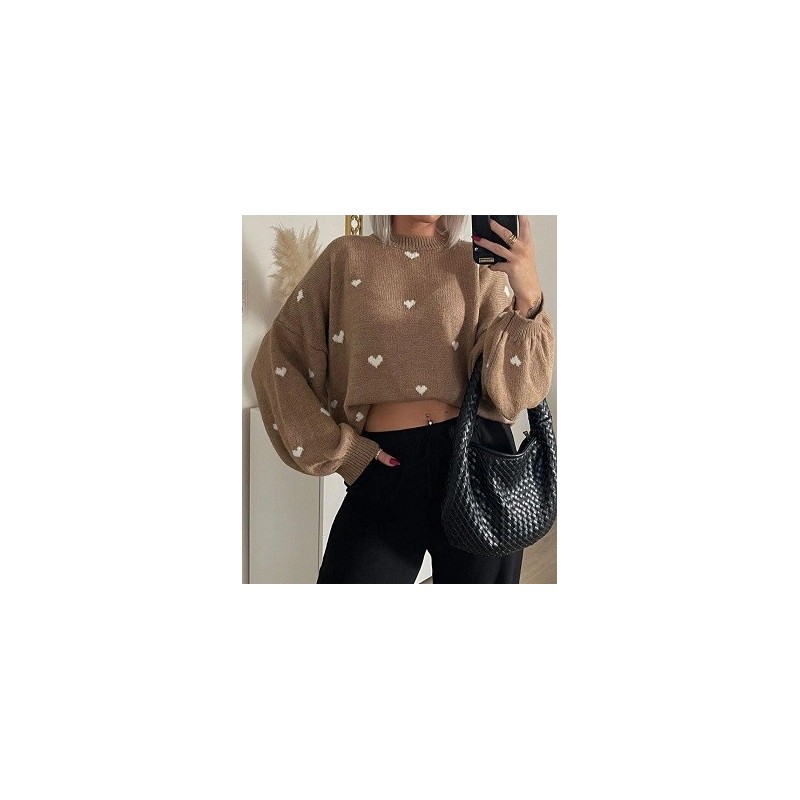 Pull doux femme