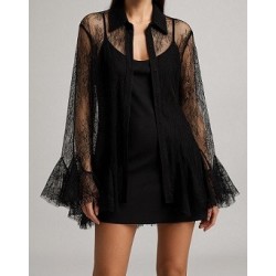 Tuniques femme Dentelle Manches longues