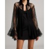 Tuniques femme Dentelle Manches longues