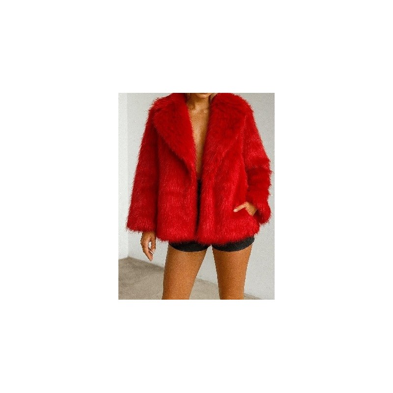 Manteaux Fourrure Manches longues Manteaux Fourrure Manches longues