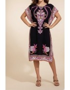 Robe mi-longue
