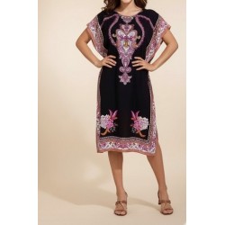 Robe mi-longue