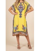 Robe mi-longue