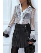 Chemise femme  en dentelle
