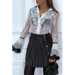 Chemise femme  en dentelle