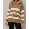Pull femme à rayures