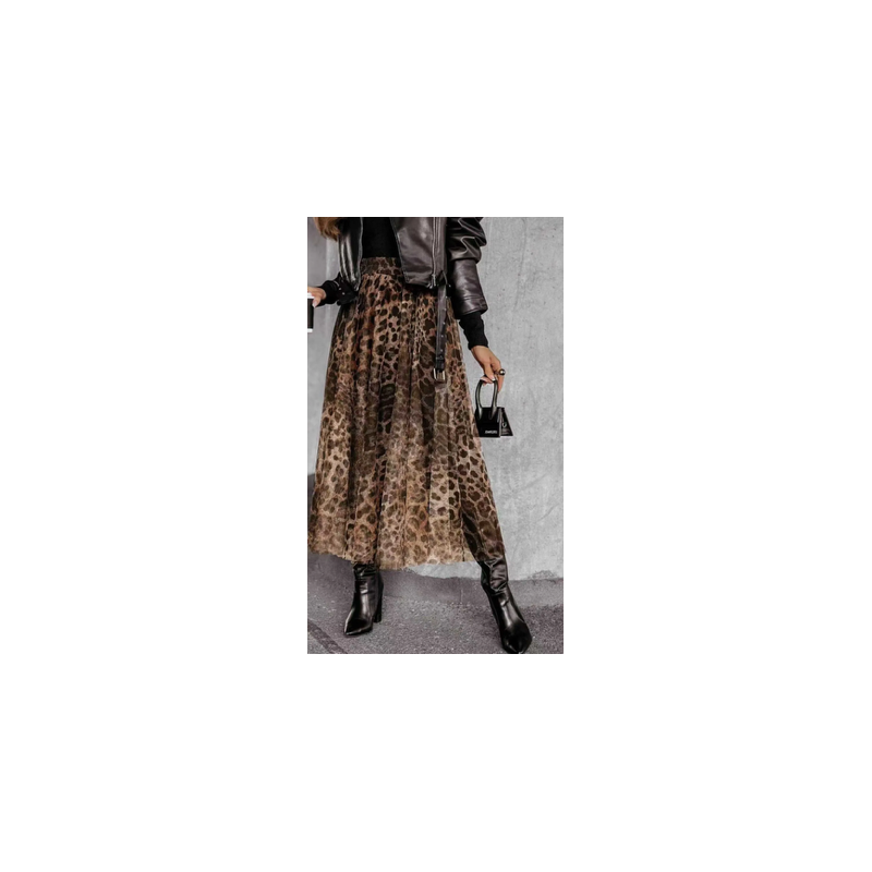 Jupe imprimée en tulle Jupe imprimée en tulle