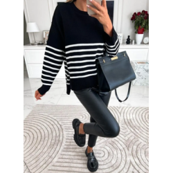 Pull à rayures