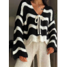 Pull en laine à lacets Pull en laine à lacets