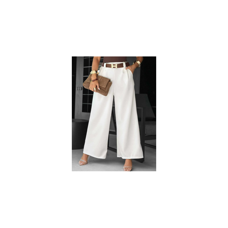Pantalon large en viscose Pantalon large en viscose