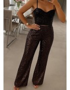 Pantalons  femme Paillettes