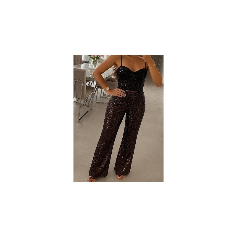 Pantalons  femme Paillettes Pantalons  femme Paillettes