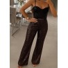 Pantalons  femme Paillettes Pantalons  femme Paillettes